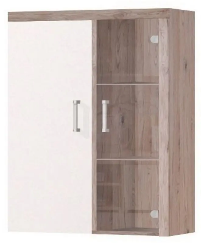 Витрина навесная Mobhaus Cheris 4 (San Marino/Cream)