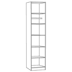 Пенал Mobi Ливерпуль 13.27 (Белый/Ясень Ваниль) Thumb