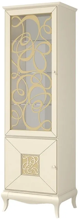 Vitrina Неман Garmoniya MH-120-01 (Cream/Patina Gold)