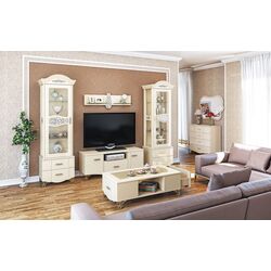 Vitrina Неман Sofiya МН-025-14 Cream Gloss/Cream (Stinga/Dreapta) Thumb