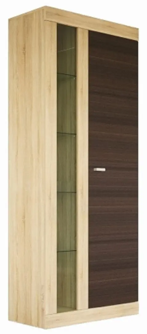 Vitrina Неман Vesta МН-130-02 (Sonoma Oak/Niagara Oak)