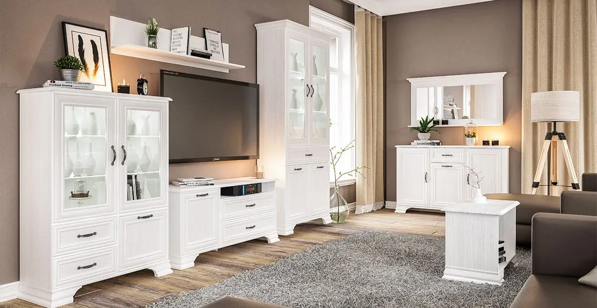 Vitrina Неман Yunona МН-132-14 (White Structural)