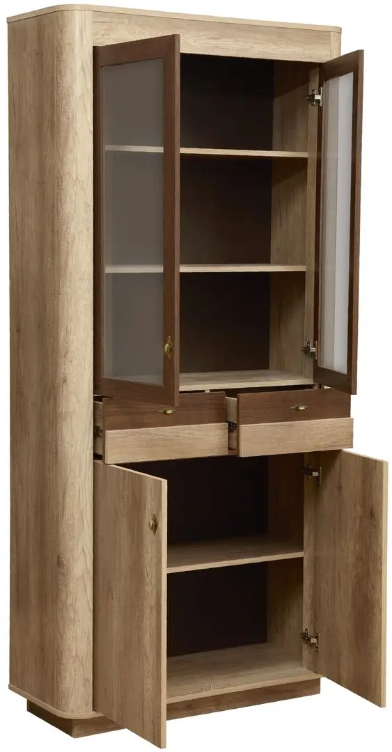 Dulap-Vitrina Олмеко Fantaziya 34.05 (Canyon Oak/Cagliari Oak) - 4