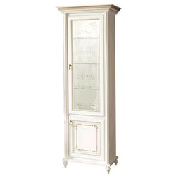 Vitrina de colt Skay Verona White/Gold (fara desen) Thumb