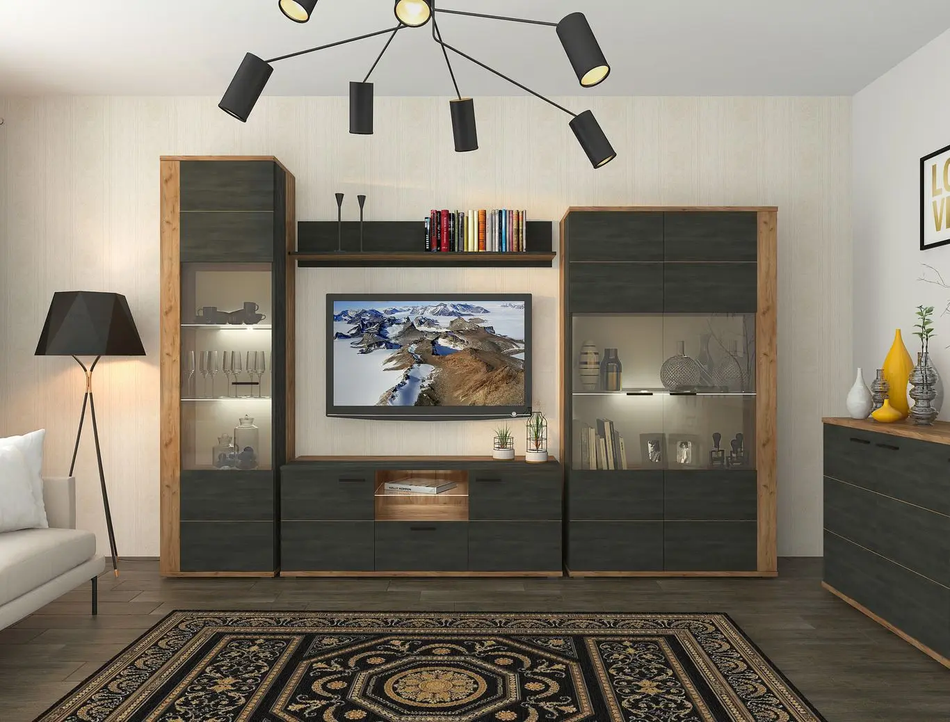 Penal Sokme Adel 1D (Tobacco Craft Oak/Northern Tree)