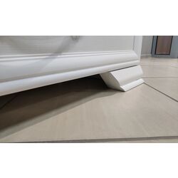 Шкаф-витрина Браво-Мебель Грация ШР-2 915 (Белый) Thumb