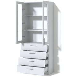 Vitrina Fabrik Home Office-Line №3 (Ash White) Thumb