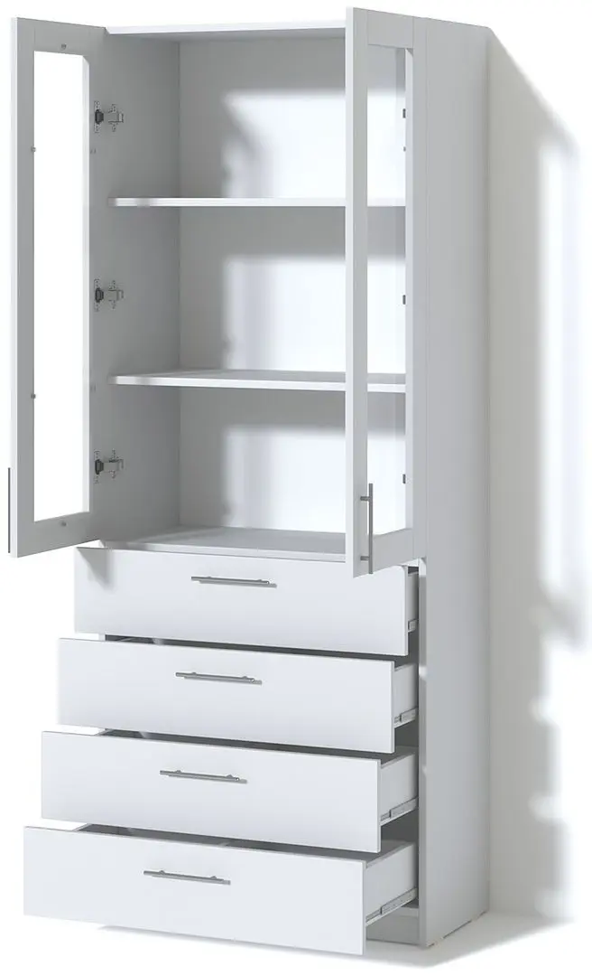 Vitrina Fabrik Home Office-Line №3 (Ash White)