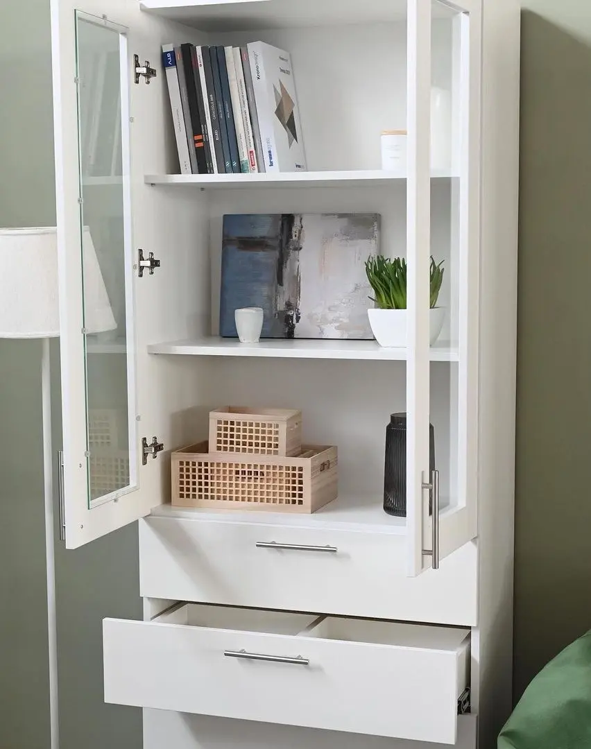 Vitrina Fabrik Home Office-Line №3 (Ash White)