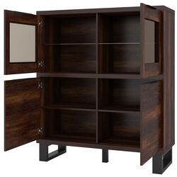 Тумба Helvetia Halle №42 (Wallace Oak/Black) Thumb