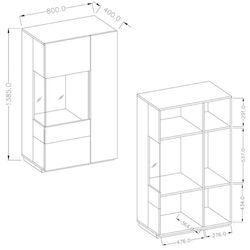 Tumba Helvetia Silke №42 2D Left (Matera/Wotan Oak) Thumb