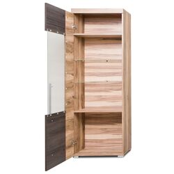 Витрина Helvetia Roger №05 Left (Satin Walnut/Touchwood) Thumb