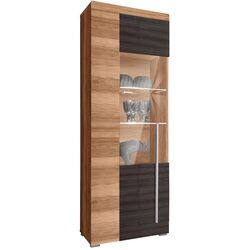 Витрина Helvetia Roger №05 Left (Satin Walnut/Touchwood)