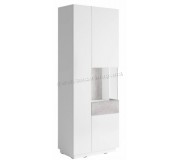 Vitrina Helvetia Silke №13 2D Right (White/White Gloss/Colorado Concrete)