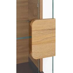 Витрина навесная Helvetia Toledo №07 1D (Anthracite Gloss/Grandson Oak) Thumb