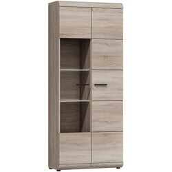 Dulap-Vitrina Mirjan24 Emma/Link 80 LI01 LED (Sonoma Oak)