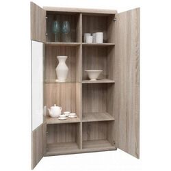 Dulap-Vitrina Mirjan24 Emma/Link 80 LI02 LED (Sonoma Oak) Thumb