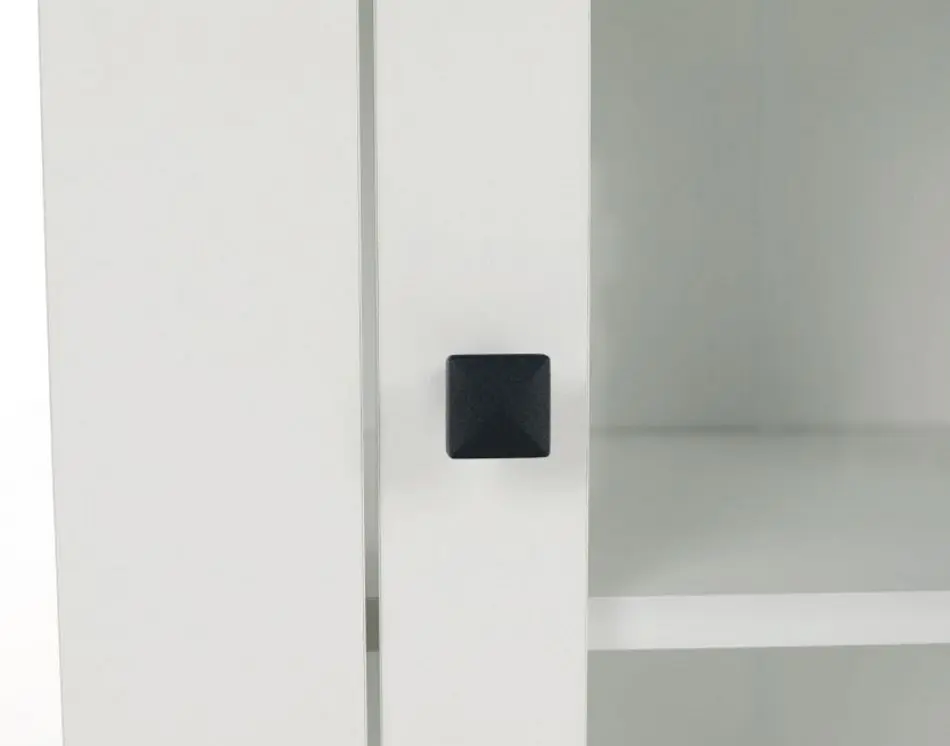 Vitrina Mobhaus Leon MZ4 (White/Grand Oak)