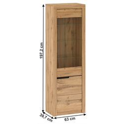 Витрина Mobhaus Toronta R1 Left (Wotan Oak) Thumb