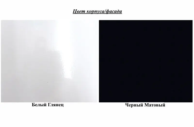 Витрина Неман Верона МН-128-12 (Белый Глянец/Черный Матовый) - 4