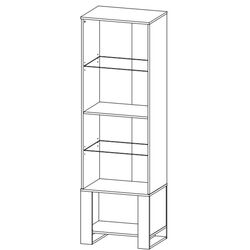 Penal Sokme Old Vud 2U (Craft Oak Gold/Black) Thumb