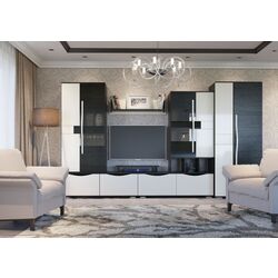 Vitrina mica SV-Mebel Nota 26 (Wenge Oak/Vanilla) Thumb