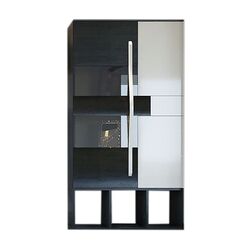 Vitrina mica SV-Mebel Nota 26 (Wenge Oak/Vanilla)