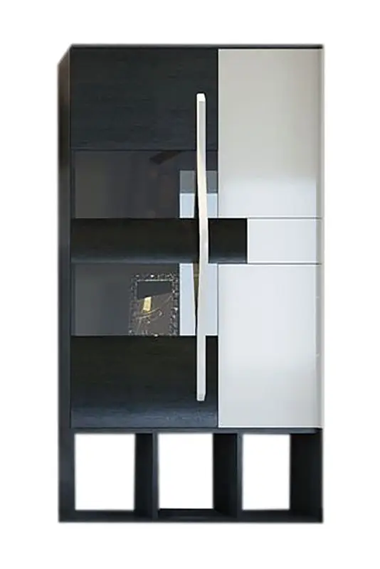 Vitrina mica SV-Mebel Nota 26 (Wenge Oak/Vanilla)