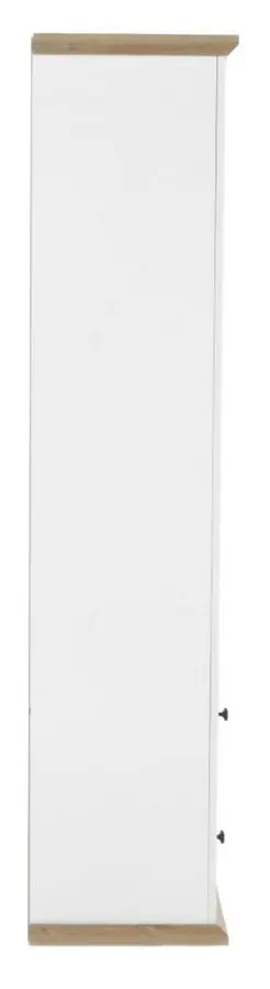 Витрина Tempo Kondela Leon MZ5 (White/Grand Oak)