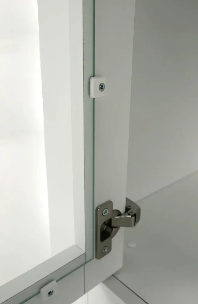 Витрина Tempo Kondela Leon MZ5 (White/Grand Oak)