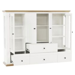 Tumba Tempo Kondela Leon MZ6 (White/Grand Oak) Thumb