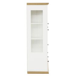 Tumba Tempo Kondela Leon MZ6 (White/Grand Oak) Thumb