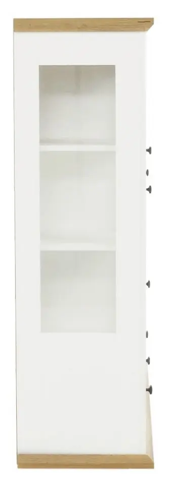 Tumba Tempo Kondela Leon MZ6 (White/Grand Oak)