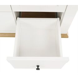 Tumba Tempo Kondela Leon MZ6 (White/Grand Oak) Thumb