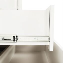 Tumba Tempo Kondela Leon MZ6 (White/Grand Oak) Thumb