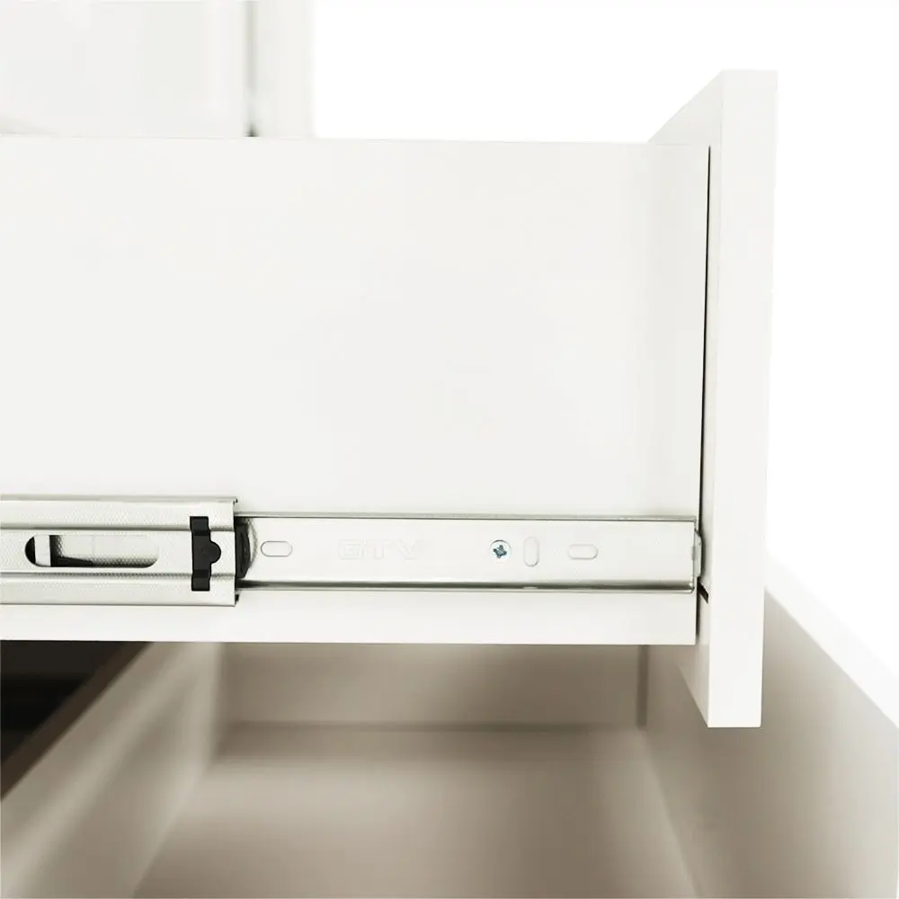 Tumba Tempo Kondela Leon MZ6 (White/Grand Oak)