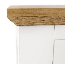 Tumba Tempo Kondela Leon MZ6 (White/Grand Oak) Thumb