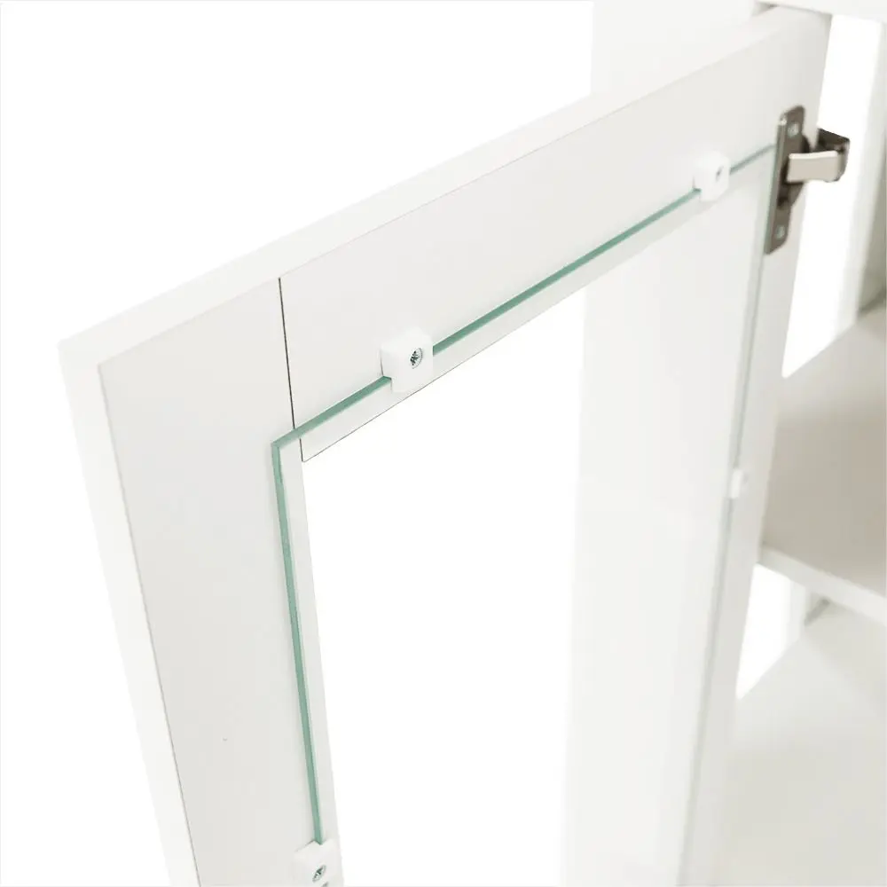 Tumba Tempo Kondela Leon MZ6 (White/Grand Oak)