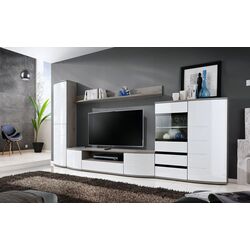 Penal ASM Ontario I SRW OSL (Sanremo Oak/White Gloss) Thumb