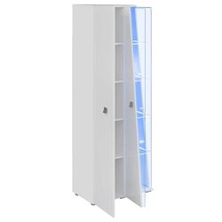 Dulap-vitrina ASM Edge WW EE WSW (White/White Gloss) Thumb