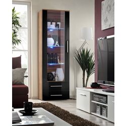 Vitrina ASM Neo I NSH N1 (Black Gloss/Plum) Thumb
