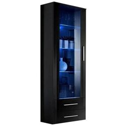 Vitrina ASM Neo I ZZ N1 (Black Gloss/Black Matt)