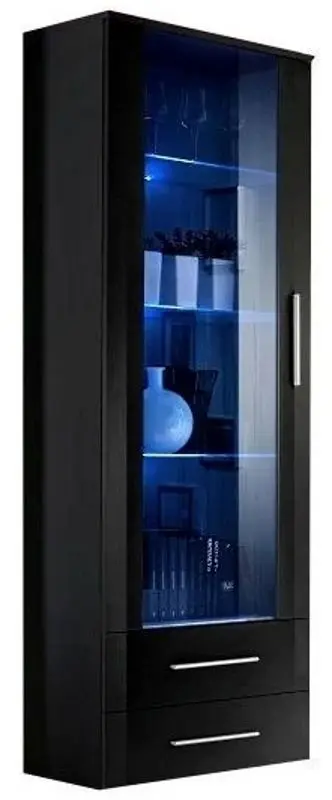Vitrina ASM Neo I ZZ N1 (Black Gloss/Black Matt)