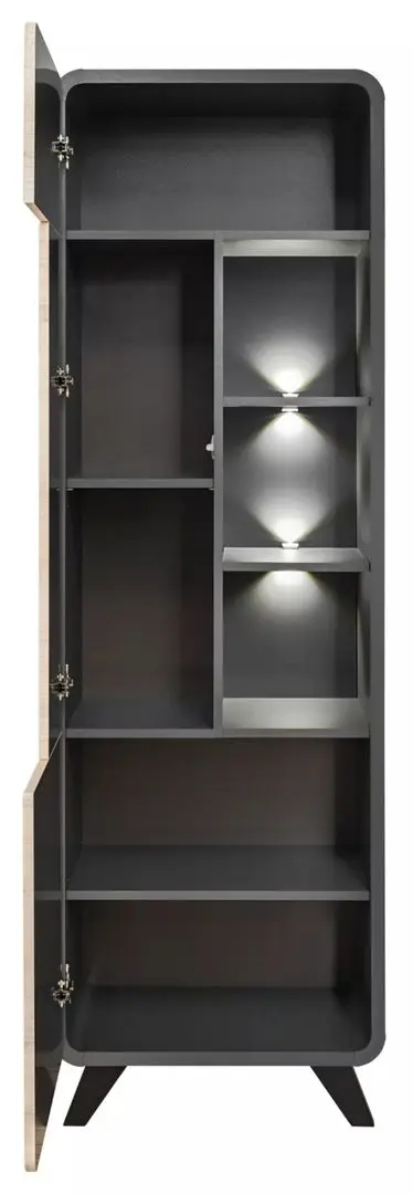 Vitrina ASM Round ANRV RD WSW (Anthracite/Kronberg Oak) - 2