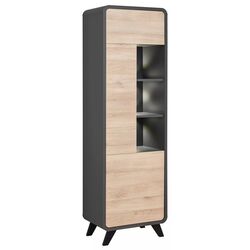 Vitrina ASM Round ANRV RD WSW (Anthracite/Kronberg Oak)