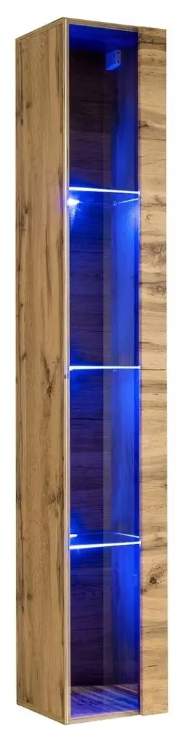 Vitrina suspendata ASM Switch WT SW WW1 (Wotan Oak)