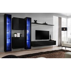 Vitrina suspendata ASM Switch ZZ SW WW1 (Black/Black Gloss) Thumb