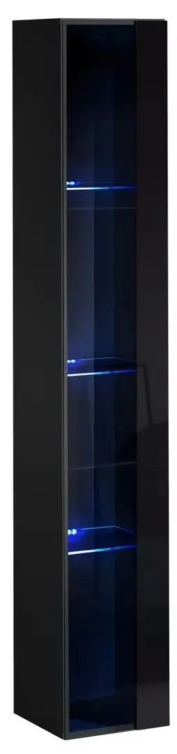 Vitrina suspendata ASM Switch ZZ SW WW1 (Black/Black Gloss)