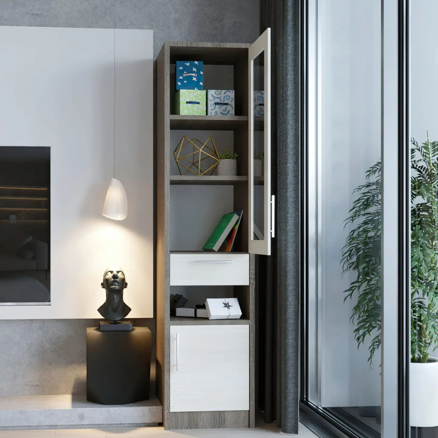 Penal-vintrina Bafimob P-43 sticla/1 sertar - 3