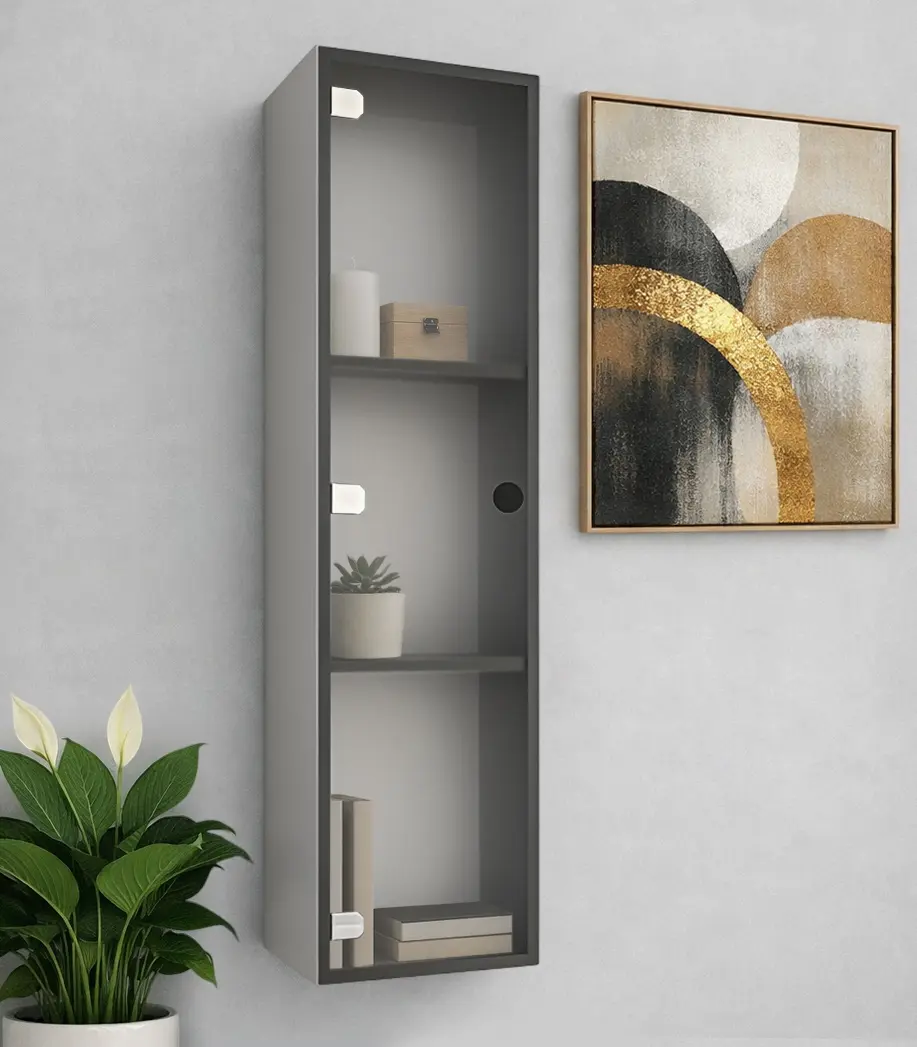 Vitrina Bafimob MFY-120 sticla (Grey)